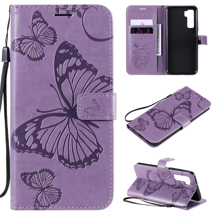 3D Butterflies Embossing Pattern Horizontal Flip Leather Case with Holder & Card Slot & Wallet, For Samsung Galaxy A21s, For Samsung Galaxy A31, For Samsung Galaxy A41, For Samsung Galaxy A51 5G, For Samsung Galaxy A71 5G, For Huawei Nova 7������������...