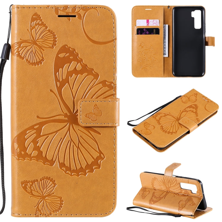 3D Butterflies Embossing Pattern Horizontal Flip Leather Case with Holder & Card Slot & Wallet, For Samsung Galaxy A21s, For Samsung Galaxy A31, For Samsung Galaxy A41, For Samsung Galaxy A51 5G, For Samsung Galaxy A71 5G, For Huawei Nova 7������������...