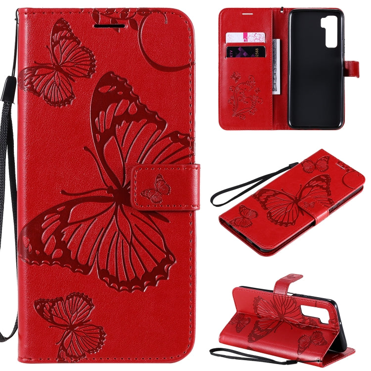 3D Butterflies Embossing Pattern Horizontal Flip Leather Case with Holder & Card Slot & Wallet, For Samsung Galaxy A21s, For Samsung Galaxy A31, For Samsung Galaxy A41, For Samsung Galaxy A51 5G, For Samsung Galaxy A71 5G, For Huawei Nova 7������������...