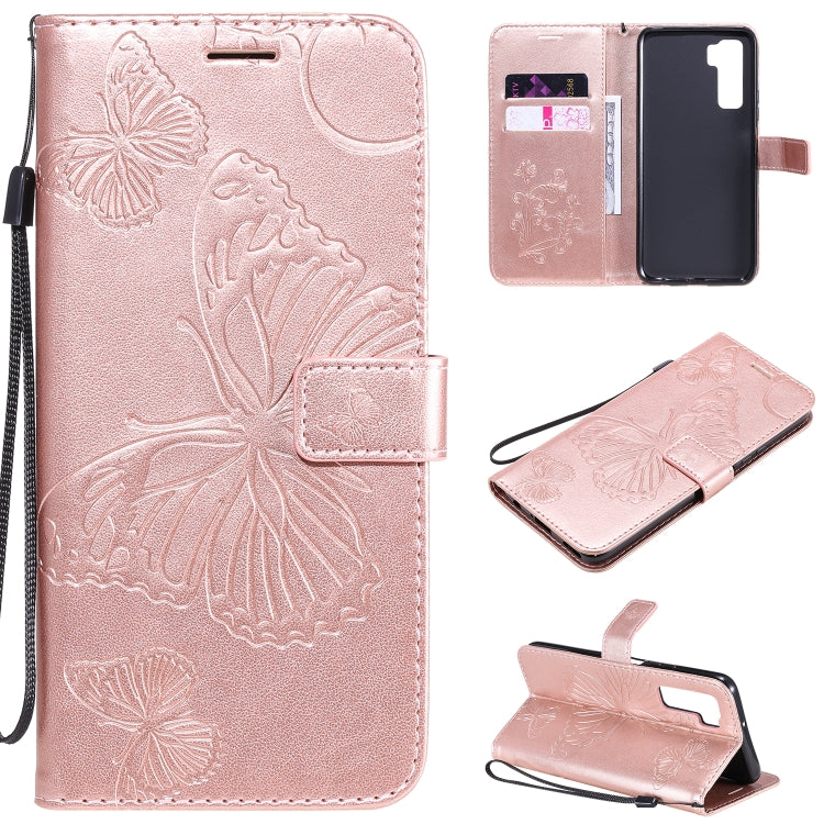 3D Butterflies Embossing Pattern Horizontal Flip Leather Case with Holder & Card Slot & Wallet, For Samsung Galaxy A21s, For Samsung Galaxy A31, For Samsung Galaxy A41, For Samsung Galaxy A51 5G, For Samsung Galaxy A71 5G, For Huawei Nova 7������������...