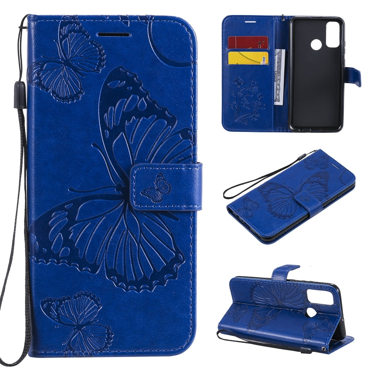 3D Butterflies Embossing Pattern Horizontal Flip Leather Case with Holder & Card Slot & Wallet, For Samsung Galaxy A21s, For Samsung Galaxy A31, For Samsung Galaxy A41, For Samsung Galaxy A51 5G, For Samsung Galaxy A71 5G, For Huawei Nova 7������������...