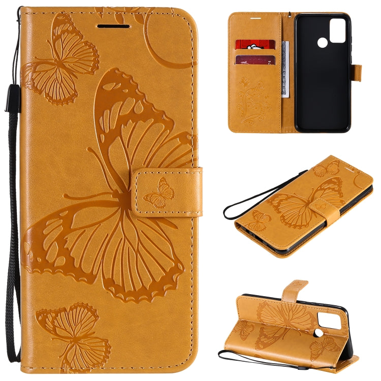 3D Butterflies Embossing Pattern Horizontal Flip Leather Case with Holder & Card Slot & Wallet, For Huawei Honor 9A, For Huawei Honor 30 Pro / 30 Pro Plus, For Huawei Honor 30, For Huawei Honor Play 4T Pro