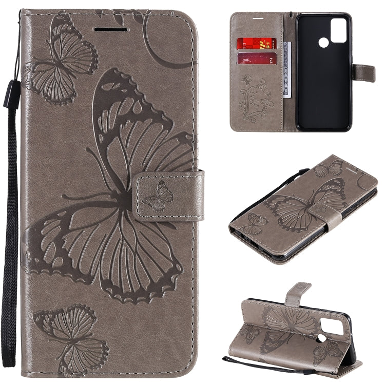 3D Butterflies Embossing Pattern Horizontal Flip Leather Case with Holder & Card Slot & Wallet, For Huawei Honor 9A, For Huawei Honor 30 Pro / 30 Pro Plus, For Huawei Honor 30, For Huawei Honor Play 4T Pro