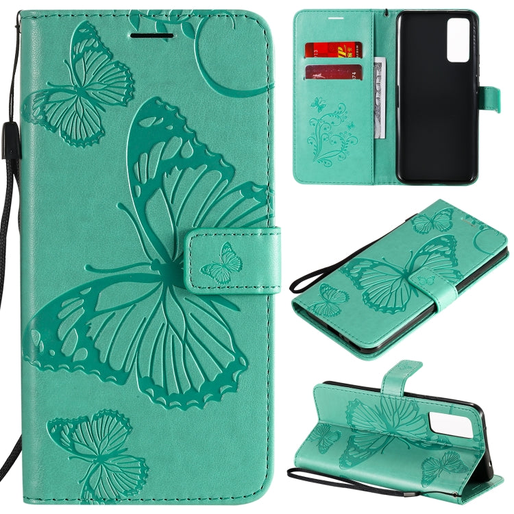 3D Butterflies Embossing Pattern Horizontal Flip Leather Case with Holder & Card Slot & Wallet, For Huawei Honor 9A, For Huawei Honor 30 Pro / 30 Pro Plus, For Huawei Honor 30, For Huawei Honor Play 4T Pro