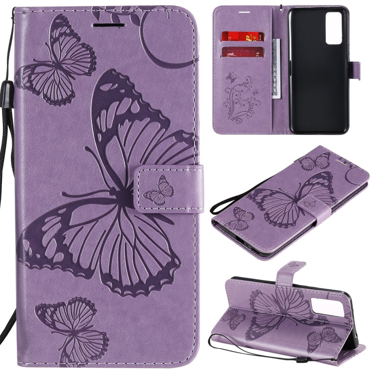3D Butterflies Embossing Pattern Horizontal Flip Leather Case with Holder & Card Slot & Wallet, For Huawei Honor 9A, For Huawei Honor 30 Pro / 30 Pro Plus, For Huawei Honor 30, For Huawei Honor Play 4T Pro