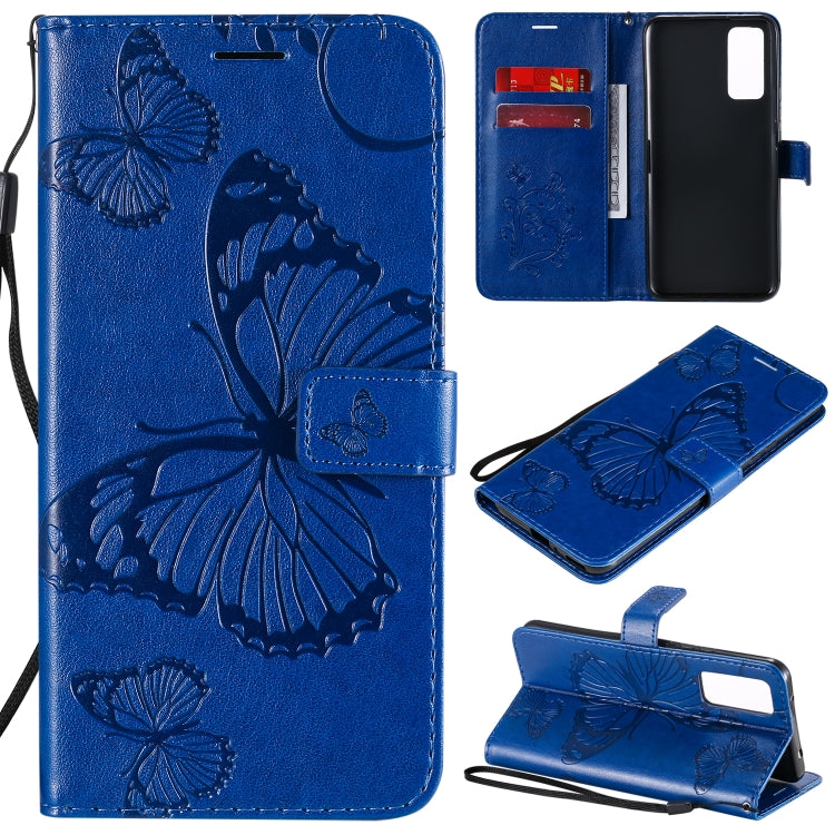 3D Butterflies Embossing Pattern Horizontal Flip Leather Case with Holder & Card Slot & Wallet, For Huawei Honor 9A, For Huawei Honor 30 Pro / 30 Pro Plus, For Huawei Honor 30, For Huawei Honor Play 4T Pro