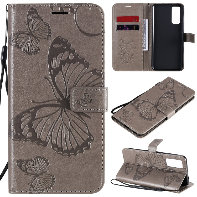 3D Butterflies Embossing Pattern Horizontal Flip Leather Case with Holder & Card Slot & Wallet, For Huawei Honor 9A, For Huawei Honor 30 Pro / 30 Pro Plus, For Huawei Honor 30, For Huawei Honor Play 4T Pro