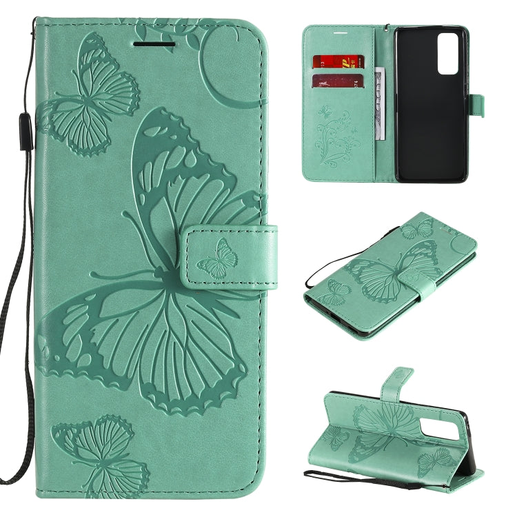 3D Butterflies Embossing Pattern Horizontal Flip Leather Case with Holder & Card Slot & Wallet, For Huawei Honor 9A, For Huawei Honor 30 Pro / 30 Pro Plus, For Huawei Honor 30, For Huawei Honor Play 4T Pro