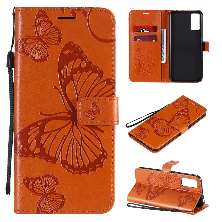 3D Butterflies Embossing Pattern Horizontal Flip Leather Case with Holder & Card Slot & Wallet, For Huawei Honor 9A, For Huawei Honor 30 Pro / 30 Pro Plus, For Huawei Honor 30, For Huawei Honor Play 4T Pro