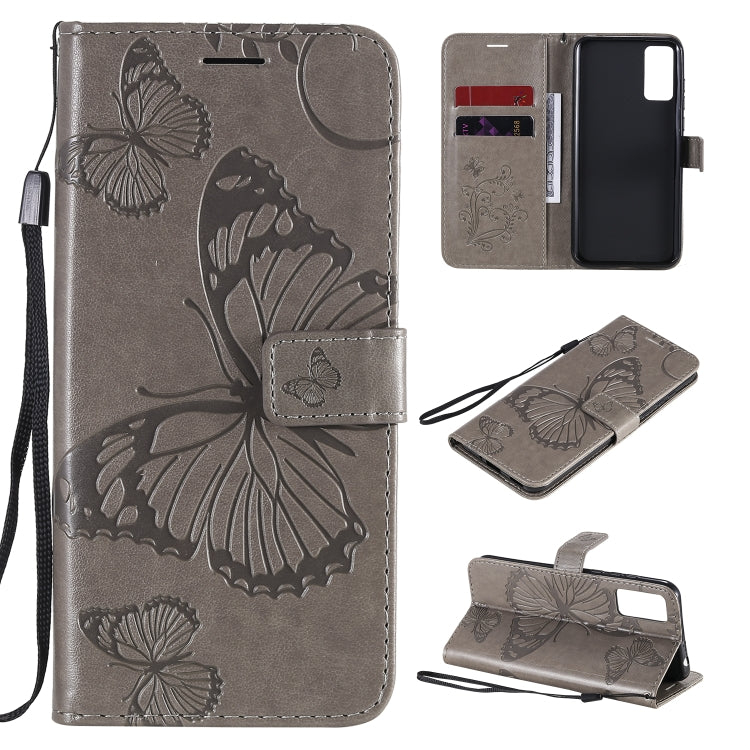 3D Butterflies Embossing Pattern Horizontal Flip Leather Case with Holder & Card Slot & Wallet, For Huawei Honor 9A, For Huawei Honor 30 Pro / 30 Pro Plus, For Huawei Honor 30, For Huawei Honor Play 4T Pro
