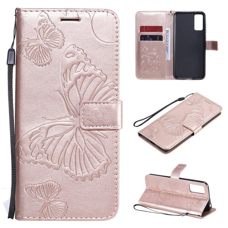 3D Butterflies Embossing Pattern Horizontal Flip Leather Case with Holder & Card Slot & Wallet, For Huawei Honor 9A, For Huawei Honor 30 Pro / 30 Pro Plus, For Huawei Honor 30, For Huawei Honor Play 4T Pro