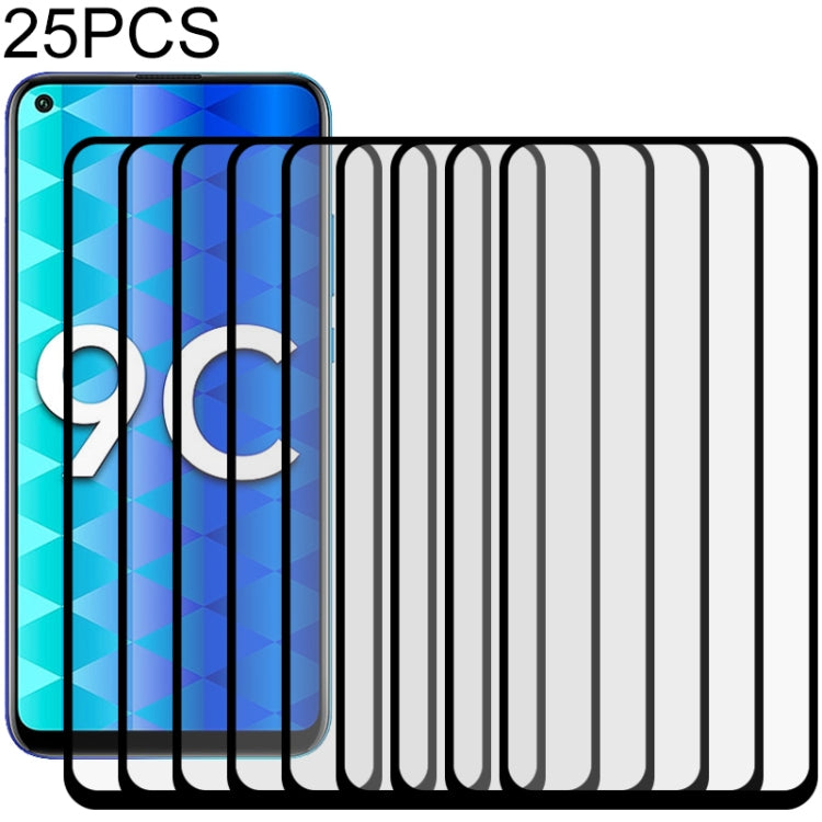 25 PCS Full Glue Full Screen Tempered Glass Film, For Alcatel 7, For Huawei Honor Play4 Pro, For Huawei Honor 9C, For Huawei Honor 9S, For Huawei Honor 9X Lite, For Huawei Honor 20e, For Huawei Honor X10, For Huawei Nova 7 5G, For Huawei Nova 7 Pro����...
