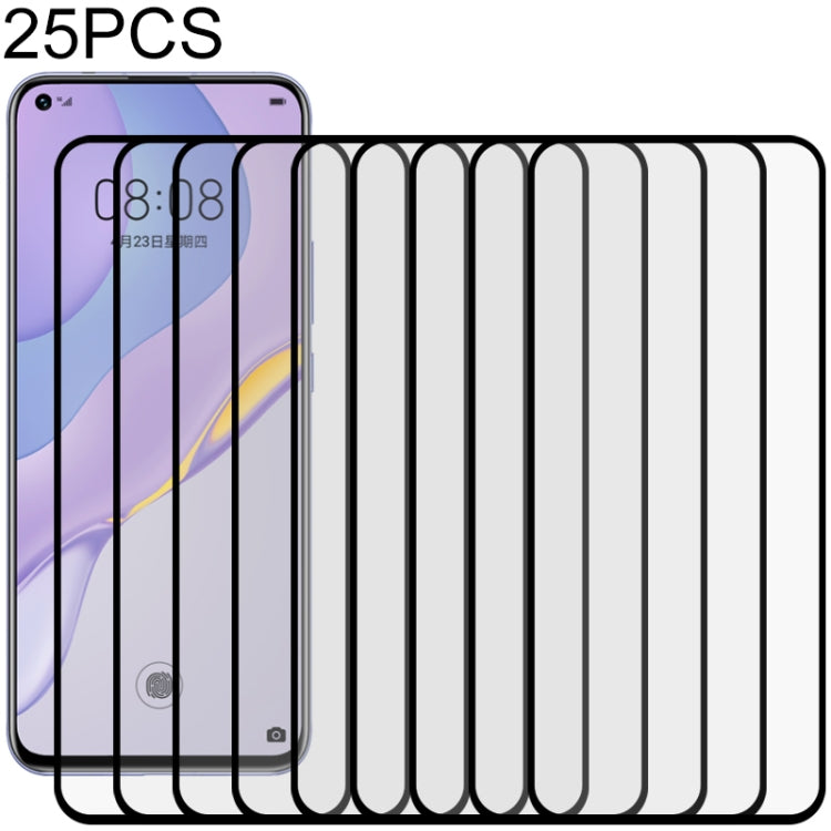 25 PCS Full Glue Full Screen Tempered Glass Film, For Alcatel 7, For Huawei Honor Play4 Pro, For Huawei Honor 9C, For Huawei Honor 9S, For Huawei Honor 9X Lite, For Huawei Honor 20e, For Huawei Honor X10, For Huawei Nova 7 5G, For Huawei Nova 7 Pro����...