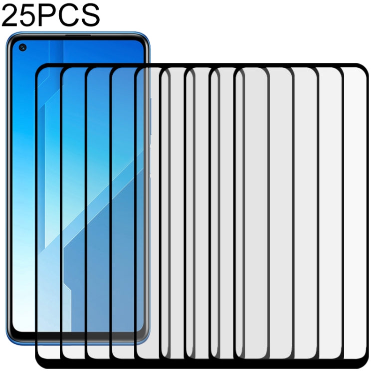 25 PCS Full Glue Full Screen Tempered Glass Film, For Alcatel 7, For Huawei Honor Play4 Pro, For Huawei Honor 9C, For Huawei Honor 9S, For Huawei Honor 9X Lite, For Huawei Honor 20e, For Huawei Honor X10, For Huawei Nova 7 5G, For Huawei Nova 7 Pro����...