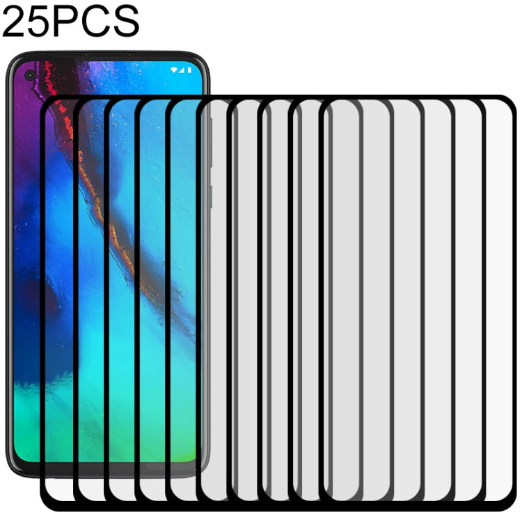 25 PCS Full Glue Full Screen Tempered Glass Film, For Alcatel 7, For Huawei Honor Play4 Pro, For Huawei Honor 9C, For Huawei Honor 9S, For Huawei Honor 9X Lite, For Huawei Honor 20e, For Huawei Honor X10, For Huawei Nova 7 5G, For Huawei Nova 7 Pro����...