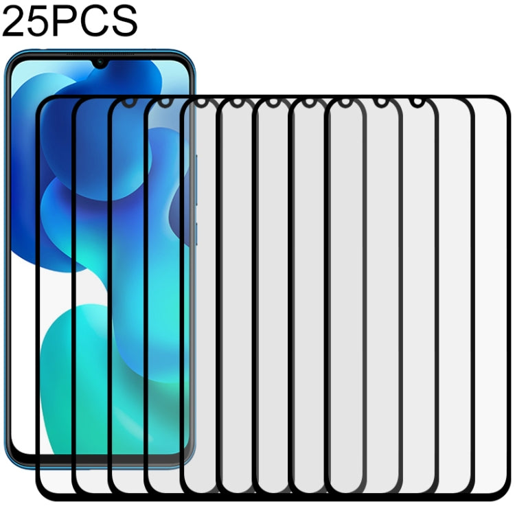 25 PCS Full Glue Full Screen Tempered Glass Film, For Alcatel 7, For Huawei Honor Play4 Pro, For Huawei Honor 9C, For Huawei Honor 9S, For Huawei Honor 9X Lite, For Huawei Honor 20e, For Huawei Honor X10, For Huawei Nova 7 5G, For Huawei Nova 7 Pro����...