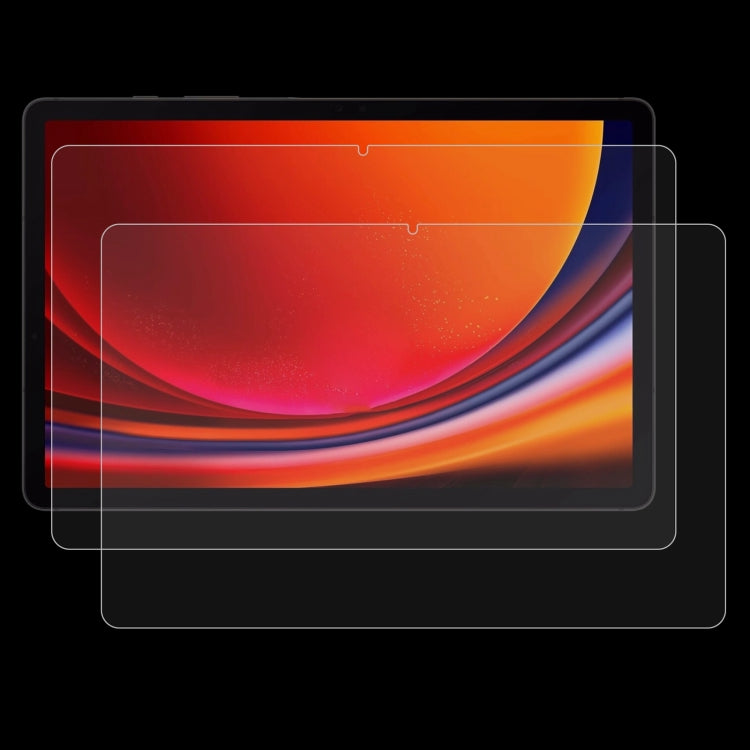 2pcs 9H 0.3mm Explosion-proof Tempered Glass Film, For Samsung Galaxy Tab S10 FE+ 13.1, For Samsung Galaxy Tab S10 Ultra 14.6, For Samsung Galaxy Tab S10+ 12.4, For Samsung Galaxy Tab S10 11, For Samsung Galaxy Tab S9, For Samsung Galaxy Tab S9 Ultra��...