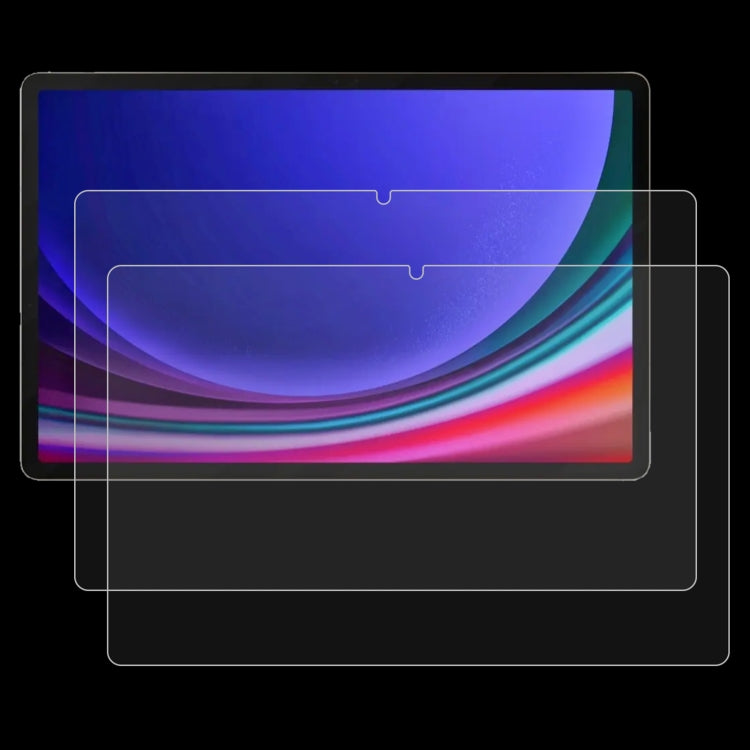 2pcs 9H 0.3mm Explosion-proof Tempered Glass Film, For Samsung Galaxy Tab S10 FE+ 13.1, For Samsung Galaxy Tab S10 Ultra 14.6, For Samsung Galaxy Tab S10+ 12.4, For Samsung Galaxy Tab S10 11, For Samsung Galaxy Tab S9, For Samsung Galaxy Tab S9 Ultra��...