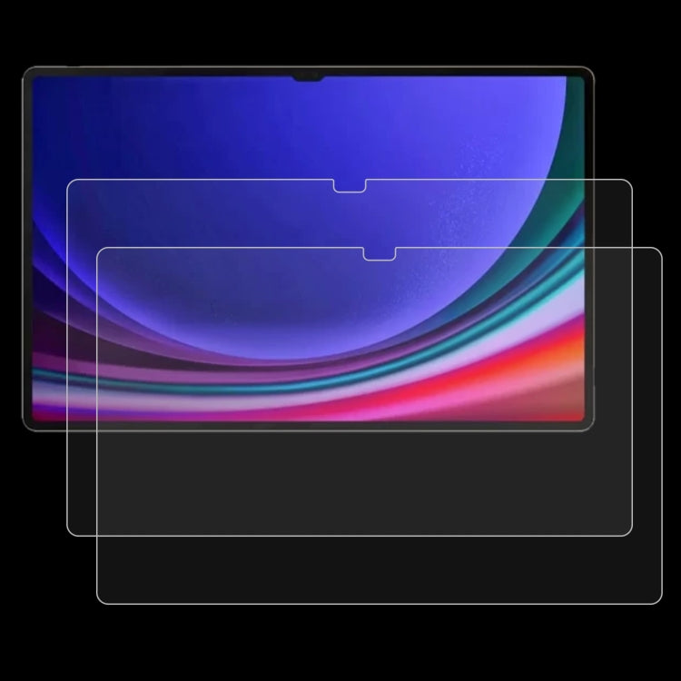 2pcs 9H 0.3mm Explosion-proof Tempered Glass Film, For Samsung Galaxy Tab S10 FE+ 13.1, For Samsung Galaxy Tab S10 Ultra 14.6, For Samsung Galaxy Tab S10+ 12.4, For Samsung Galaxy Tab S10 11, For Samsung Galaxy Tab S9, For Samsung Galaxy Tab S9 Ultra��...