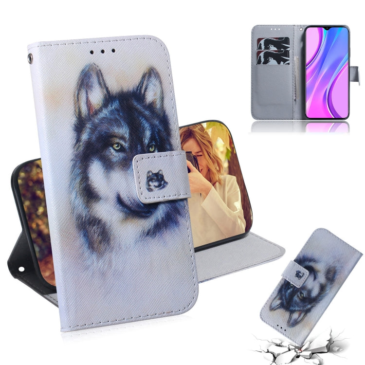Colored Drawing Horizontal Flip Leather Case with Holder & Card Slot & Wallet, For Xiaomi Redmi 9, For Xiaomi Redmi 10X 5G, For Xiaomi Redmi 10X Pro 5G, For Xiaomi Redmi Note 9 / 10X 4G, For Huawei P Smart 2020, For Huawei P40 Lite 5G, For Huawei Y5P��...