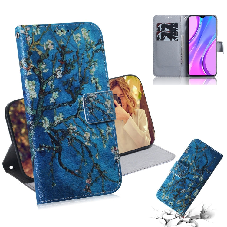 Colored Drawing Horizontal Flip Leather Case with Holder & Card Slot & Wallet, For Xiaomi Redmi 9, For Xiaomi Redmi 10X 5G, For Xiaomi Redmi 10X Pro 5G, For Xiaomi Redmi Note 9 / 10X 4G, For Huawei P Smart 2020, For Huawei P40 Lite 5G, For Huawei Y5P��...