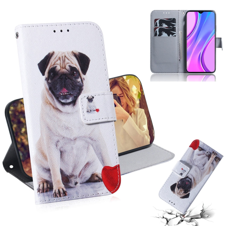 Colored Drawing Horizontal Flip Leather Case with Holder & Card Slot & Wallet, For Xiaomi Redmi 9, For Xiaomi Redmi 10X 5G, For Xiaomi Redmi 10X Pro 5G, For Xiaomi Redmi Note 9 / 10X 4G, For Huawei P Smart 2020, For Huawei P40 Lite 5G, For Huawei Y5P��...