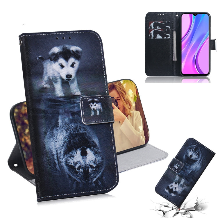 Colored Drawing Horizontal Flip Leather Case with Holder & Card Slot & Wallet, For Xiaomi Redmi 9, For Xiaomi Redmi 10X 5G, For Xiaomi Redmi 10X Pro 5G, For Xiaomi Redmi Note 9 / 10X 4G, For Huawei P Smart 2020, For Huawei P40 Lite 5G, For Huawei Y5P��...