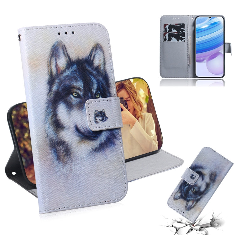 Colored Drawing Horizontal Flip Leather Case with Holder & Card Slot & Wallet, For Xiaomi Redmi 9, For Xiaomi Redmi 10X 5G, For Xiaomi Redmi 10X Pro 5G, For Xiaomi Redmi Note 9 / 10X 4G, For Huawei P Smart 2020, For Huawei P40 Lite 5G, For Huawei Y5P��...
