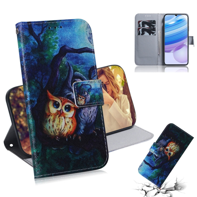 Colored Drawing Horizontal Flip Leather Case with Holder & Card Slot & Wallet, For Xiaomi Redmi 9, For Xiaomi Redmi 10X 5G, For Xiaomi Redmi 10X Pro 5G, For Xiaomi Redmi Note 9 / 10X 4G, For Huawei P Smart 2020, For Huawei P40 Lite 5G, For Huawei Y5P��...