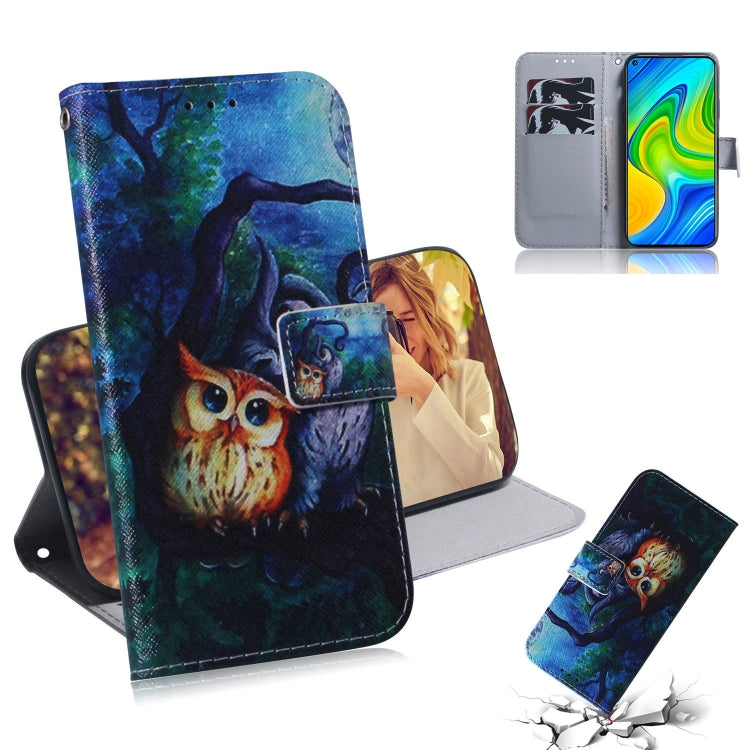 Colored Drawing Horizontal Flip Leather Case with Holder & Card Slot & Wallet, For Xiaomi Redmi 9, For Xiaomi Redmi 10X 5G, For Xiaomi Redmi 10X Pro 5G, For Xiaomi Redmi Note 9 / 10X 4G, For Huawei P Smart 2020, For Huawei P40 Lite 5G, For Huawei Y5P��...