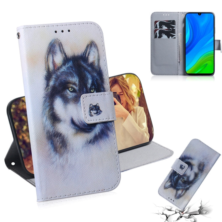 Colored Drawing Horizontal Flip Leather Case with Holder & Card Slot & Wallet, For Xiaomi Redmi 9, For Xiaomi Redmi 10X 5G, For Xiaomi Redmi 10X Pro 5G, For Xiaomi Redmi Note 9 / 10X 4G, For Huawei P Smart 2020, For Huawei P40 Lite 5G, For Huawei Y5P��...