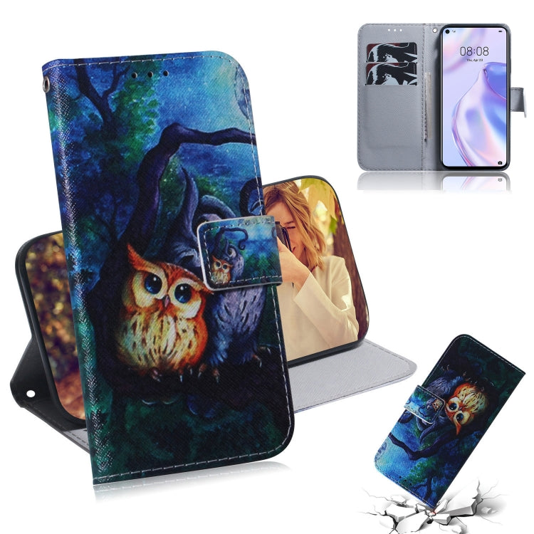 Colored Drawing Horizontal Flip Leather Case with Holder & Card Slot & Wallet, For Xiaomi Redmi 9, For Xiaomi Redmi 10X 5G, For Xiaomi Redmi 10X Pro 5G, For Xiaomi Redmi Note 9 / 10X 4G, For Huawei P Smart 2020, For Huawei P40 Lite 5G, For Huawei Y5P��...