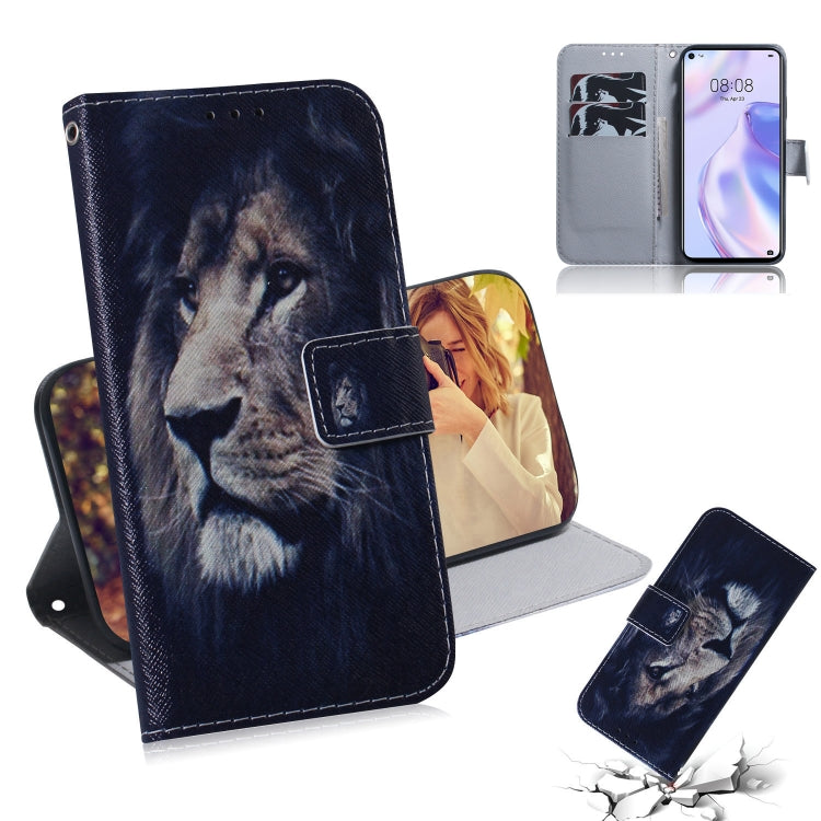 Colored Drawing Horizontal Flip Leather Case with Holder & Card Slot & Wallet, For Xiaomi Redmi 9, For Xiaomi Redmi 10X 5G, For Xiaomi Redmi 10X Pro 5G, For Xiaomi Redmi Note 9 / 10X 4G, For Huawei P Smart 2020, For Huawei P40 Lite 5G, For Huawei Y5P��...