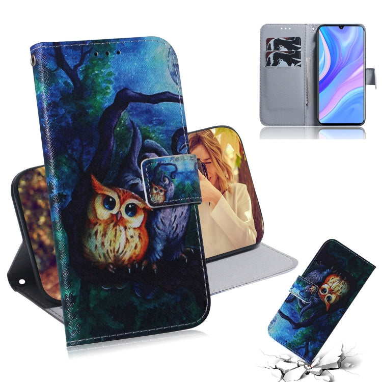 Colored Drawing Horizontal Flip Leather Case with Holder & Card Slot & Wallet, For Xiaomi Redmi 9, For Xiaomi Redmi 10X 5G, For Xiaomi Redmi 10X Pro 5G, For Xiaomi Redmi Note 9 / 10X 4G, For Huawei P Smart 2020, For Huawei P40 Lite 5G, For Huawei Y5P��...