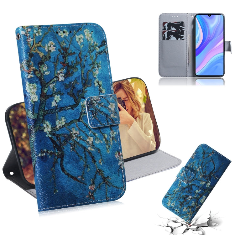 Colored Drawing Horizontal Flip Leather Case with Holder & Card Slot & Wallet, For Xiaomi Redmi 9, For Xiaomi Redmi 10X 5G, For Xiaomi Redmi 10X Pro 5G, For Xiaomi Redmi Note 9 / 10X 4G, For Huawei P Smart 2020, For Huawei P40 Lite 5G, For Huawei Y5P��...