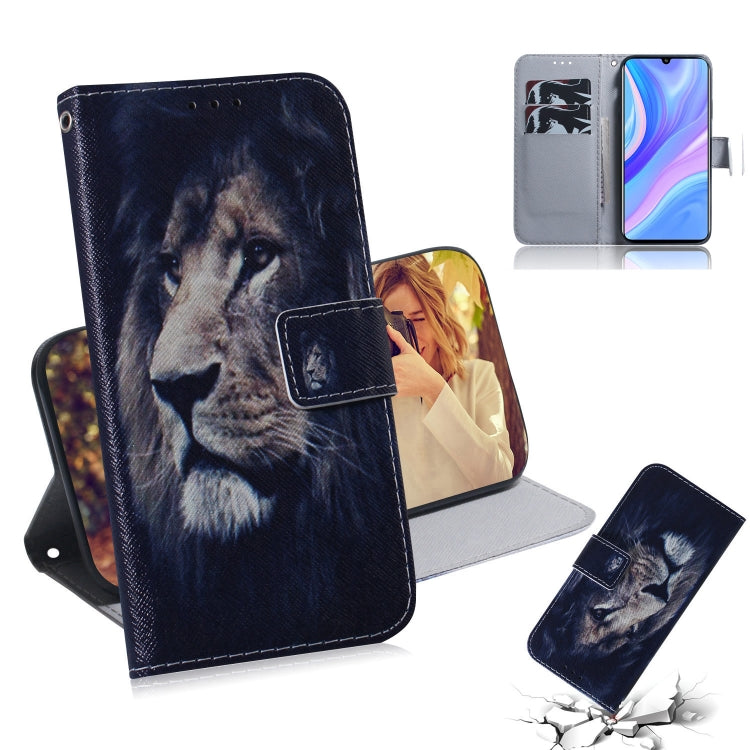 Colored Drawing Horizontal Flip Leather Case with Holder & Card Slot & Wallet, For Xiaomi Redmi 9, For Xiaomi Redmi 10X 5G, For Xiaomi Redmi 10X Pro 5G, For Xiaomi Redmi Note 9 / 10X 4G, For Huawei P Smart 2020, For Huawei P40 Lite 5G, For Huawei Y5P��...