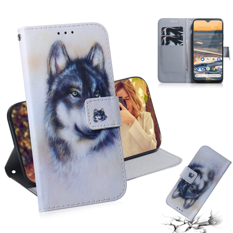 Colored Drawing Horizontal Flip Leather Case with Holder & Card Slot & Wallet, For Motorola Moto G8 Power Lite, For Nokia 5.3, For Xiaomi Mi Note 10 Lite, For Samsung Galaxy A21s, For Samsung Galaxy A51 5G, For Samsung Galaxy A71 5G
