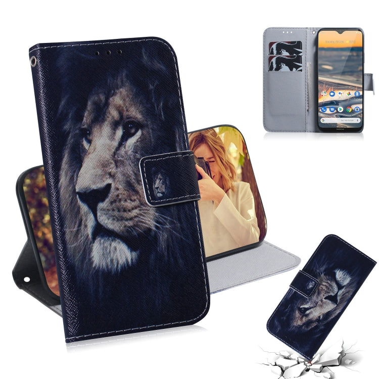 Colored Drawing Horizontal Flip Leather Case with Holder & Card Slot & Wallet, For Motorola Moto G8 Power Lite, For Nokia 5.3, For Xiaomi Mi Note 10 Lite, For Samsung Galaxy A21s, For Samsung Galaxy A51 5G, For Samsung Galaxy A71 5G