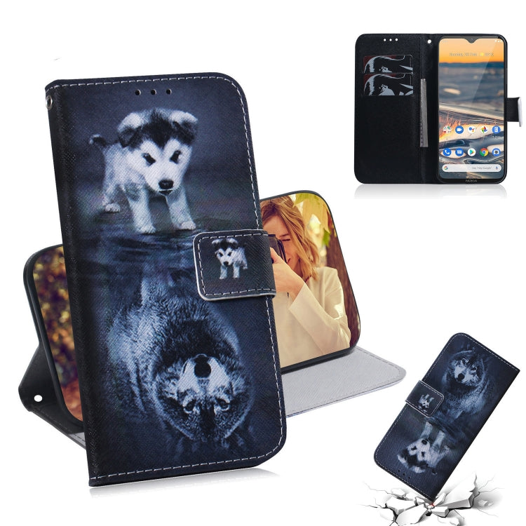Colored Drawing Horizontal Flip Leather Case with Holder & Card Slot & Wallet, For Motorola Moto G8 Power Lite, For Nokia 5.3, For Xiaomi Mi Note 10 Lite, For Samsung Galaxy A21s, For Samsung Galaxy A51 5G, For Samsung Galaxy A71 5G