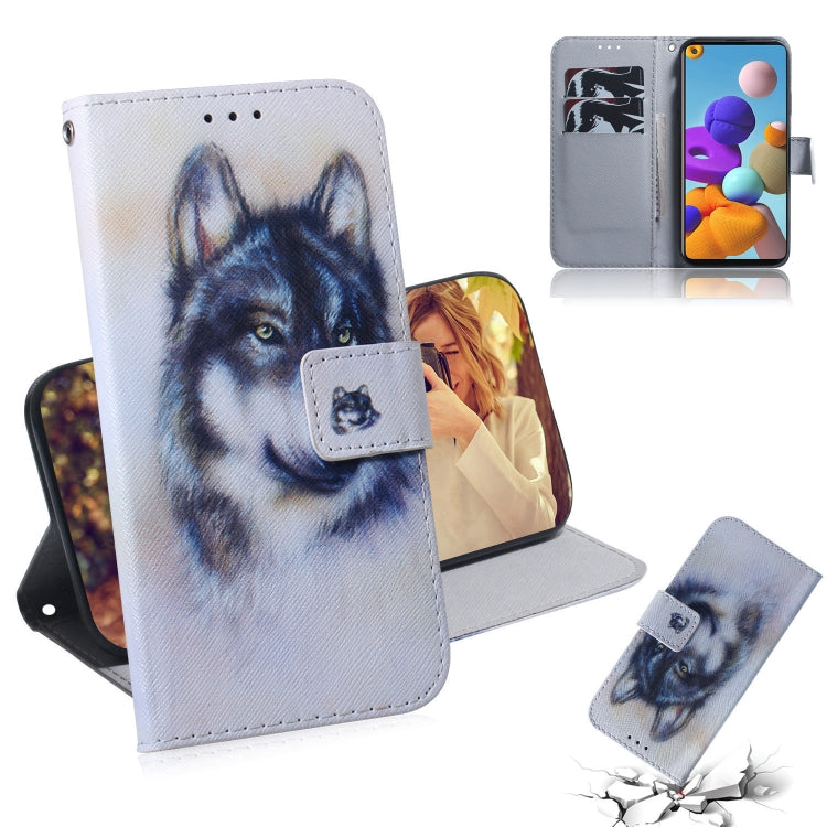 Colored Drawing Horizontal Flip Leather Case with Holder & Card Slot & Wallet, For Motorola Moto G8 Power Lite, For Nokia 5.3, For Xiaomi Mi Note 10 Lite, For Samsung Galaxy A21s, For Samsung Galaxy A51 5G, For Samsung Galaxy A71 5G