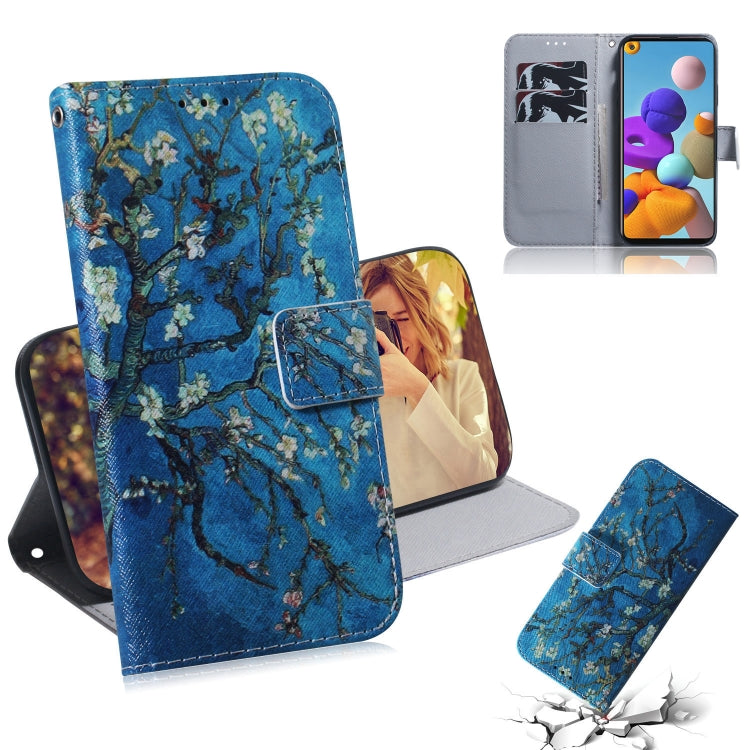 Colored Drawing Horizontal Flip Leather Case with Holder & Card Slot & Wallet, For Motorola Moto G8 Power Lite, For Nokia 5.3, For Xiaomi Mi Note 10 Lite, For Samsung Galaxy A21s, For Samsung Galaxy A51 5G, For Samsung Galaxy A71 5G
