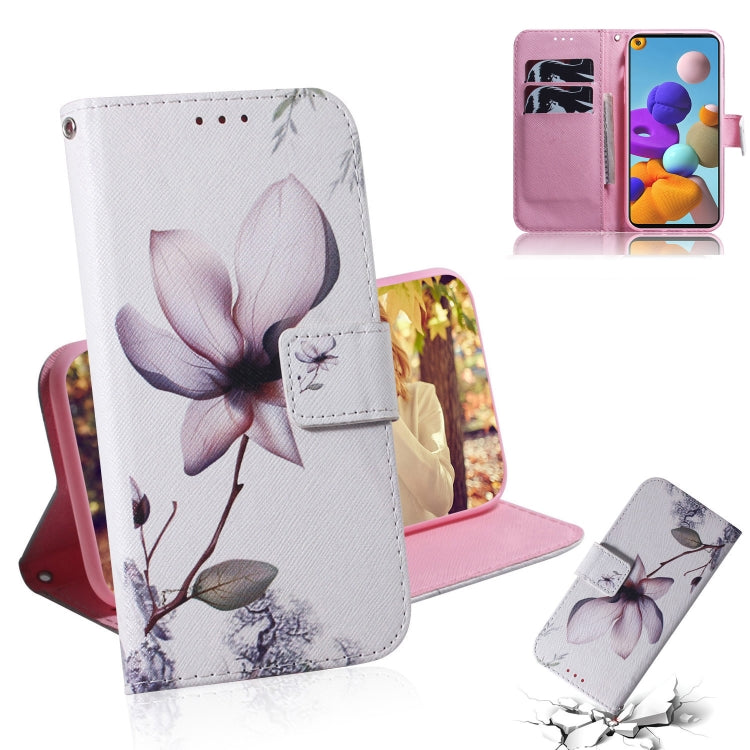Colored Drawing Horizontal Flip Leather Case with Holder & Card Slot & Wallet, For Motorola Moto G8 Power Lite, For Nokia 5.3, For Xiaomi Mi Note 10 Lite, For Samsung Galaxy A21s, For Samsung Galaxy A51 5G, For Samsung Galaxy A71 5G