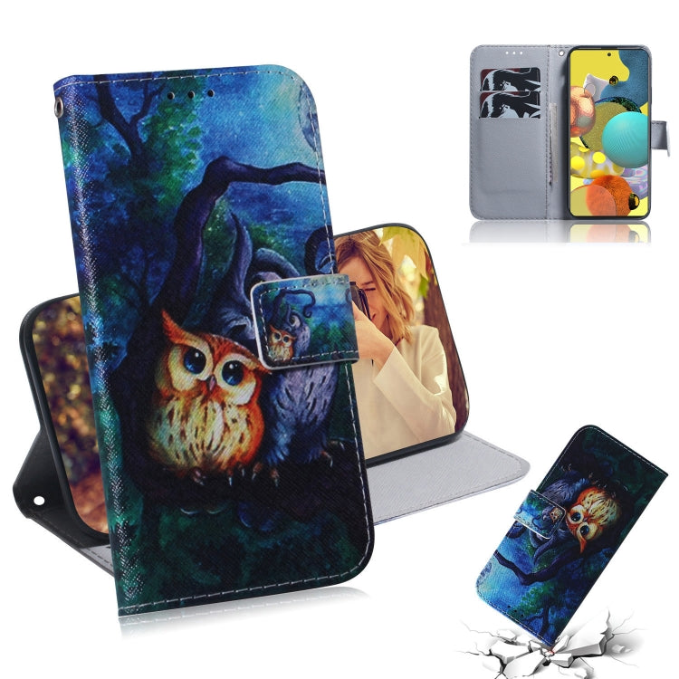 Colored Drawing Horizontal Flip Leather Case with Holder & Card Slot & Wallet, For Motorola Moto G8 Power Lite, For Nokia 5.3, For Xiaomi Mi Note 10 Lite, For Samsung Galaxy A21s, For Samsung Galaxy A51 5G, For Samsung Galaxy A71 5G
