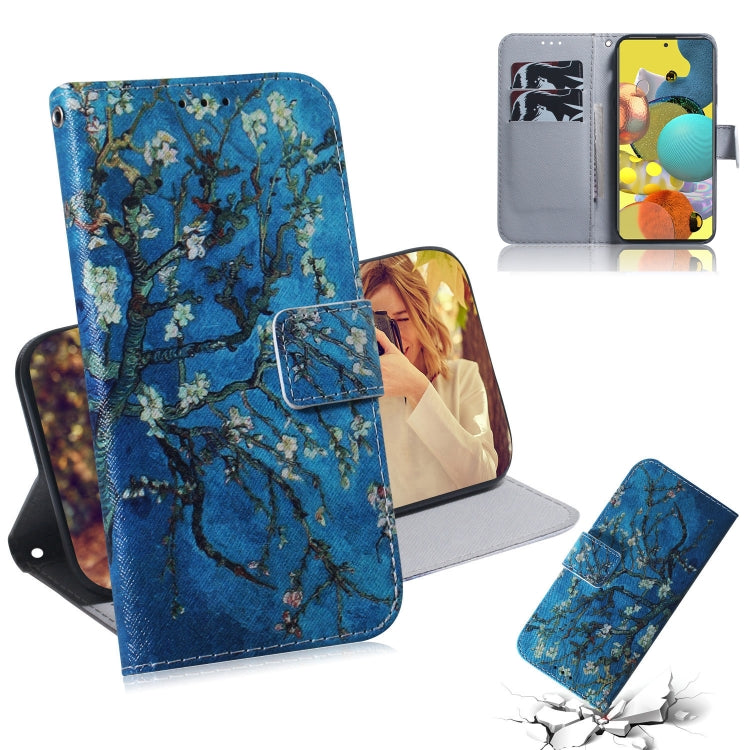 Colored Drawing Horizontal Flip Leather Case with Holder & Card Slot & Wallet, For Motorola Moto G8 Power Lite, For Nokia 5.3, For Xiaomi Mi Note 10 Lite, For Samsung Galaxy A21s, For Samsung Galaxy A51 5G, For Samsung Galaxy A71 5G