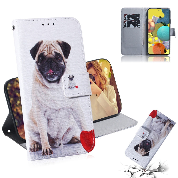 Colored Drawing Horizontal Flip Leather Case with Holder & Card Slot & Wallet, For Motorola Moto G8 Power Lite, For Nokia 5.3, For Xiaomi Mi Note 10 Lite, For Samsung Galaxy A21s, For Samsung Galaxy A51 5G, For Samsung Galaxy A71 5G