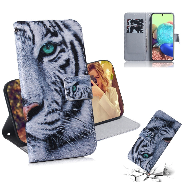 Colored Drawing Horizontal Flip Leather Case with Holder & Card Slot & Wallet, For Motorola Moto G8 Power Lite, For Nokia 5.3, For Xiaomi Mi Note 10 Lite, For Samsung Galaxy A21s, For Samsung Galaxy A51 5G, For Samsung Galaxy A71 5G