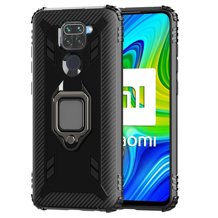 Carbon Fiber Protective Case with 360 Degree Rotating Ring Holder, For LG K51 / Q51, For LG Stylo 6, For Motorola Moto G Stylus, For Google Pixel 4a, For Xiaomi Redmi 10X / Note 9, For Xiaomi Redmi 9, For Huawei nova 5i Pro / Mate 30 Lite / nova 5z����...