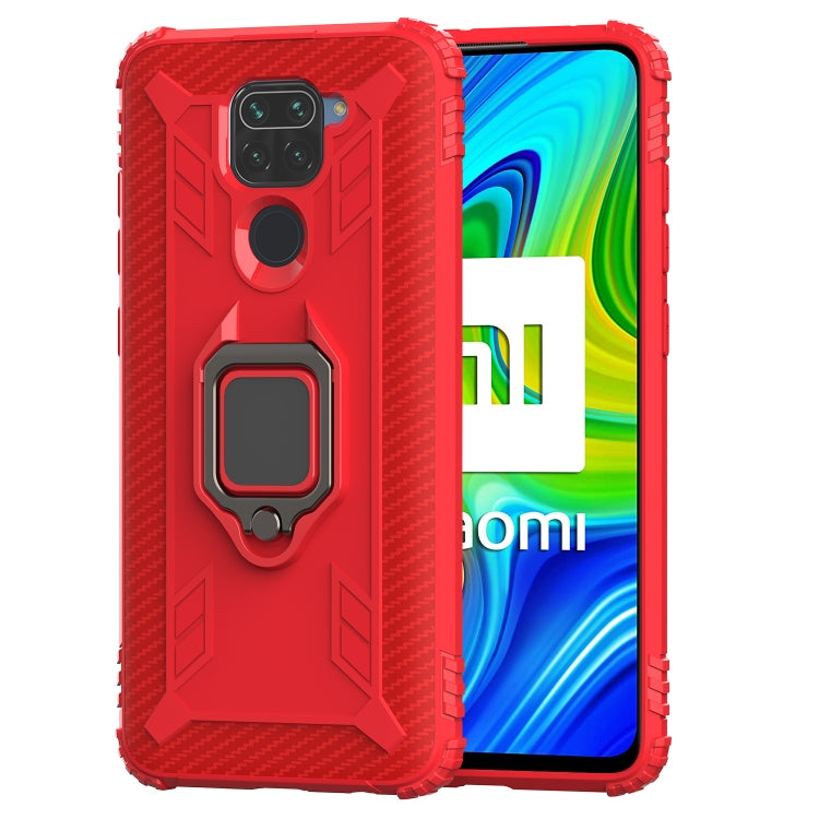 Carbon Fiber Protective Case with 360 Degree Rotating Ring Holder, For LG K51 / Q51, For LG Stylo 6, For Motorola Moto G Stylus, For Google Pixel 4a, For Xiaomi Redmi 10X / Note 9, For Xiaomi Redmi 9, For Huawei nova 5i Pro / Mate 30 Lite / nova 5z����...