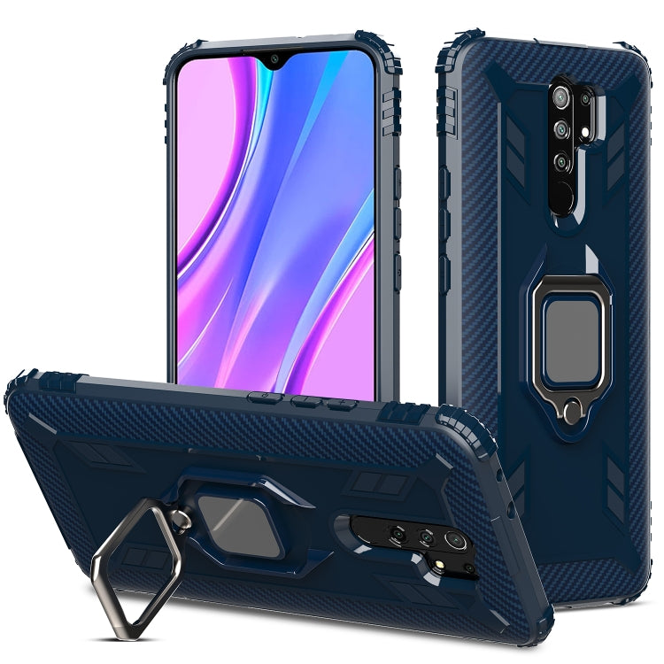 Carbon Fiber Protective Case with 360 Degree Rotating Ring Holder, For LG K51 / Q51, For LG Stylo 6, For Motorola Moto G Stylus, For Google Pixel 4a, For Xiaomi Redmi 10X / Note 9, For Xiaomi Redmi 9, For Huawei nova 5i Pro / Mate 30 Lite / nova 5z����...
