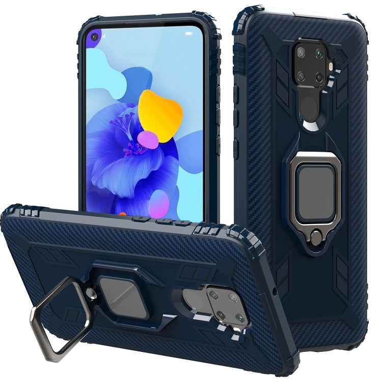 Carbon Fiber Protective Case with 360 Degree Rotating Ring Holder, For LG K51 / Q51, For LG Stylo 6, For Motorola Moto G Stylus, For Google Pixel 4a, For Xiaomi Redmi 10X / Note 9, For Xiaomi Redmi 9, For Huawei nova 5i Pro / Mate 30 Lite / nova 5z����...